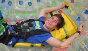 Zorbing at Southern Comfort